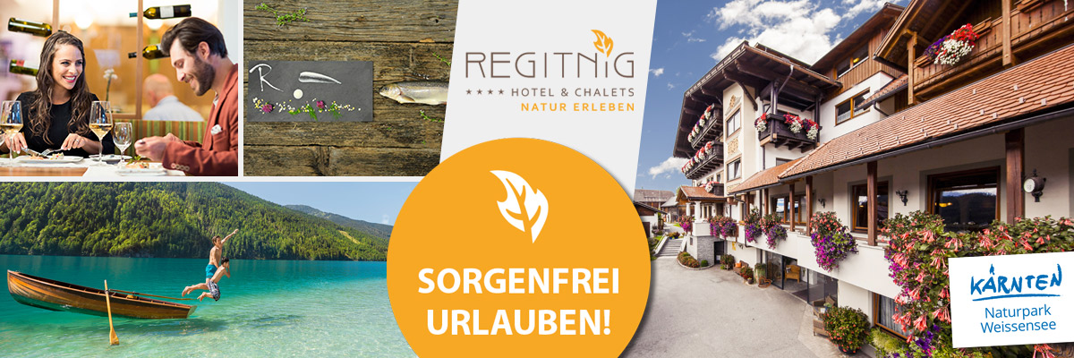 Hotel REGITNIG - Sommerurlaub Eventhotel Techendorf Weissensee Kärnten